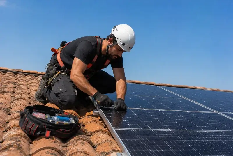 Maintenance et monitoring de panneaux solaires à Assieu