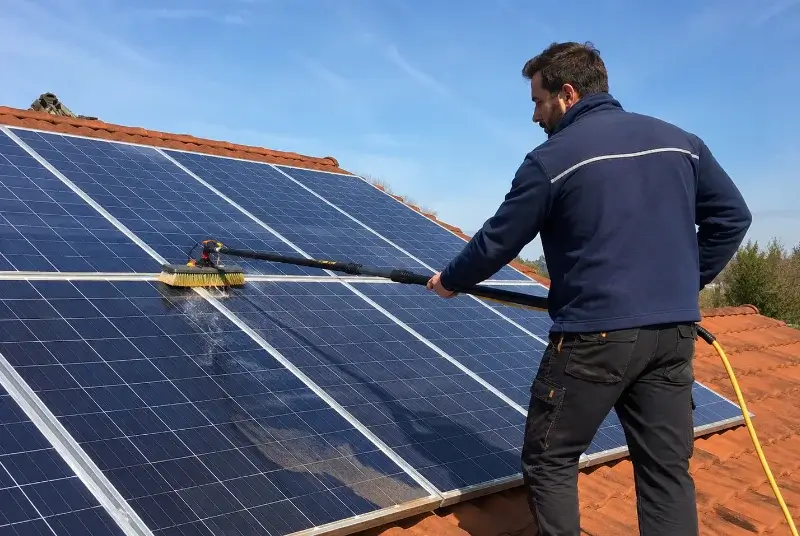 Nettoyage et entretien de panneaux solaires à Assieu